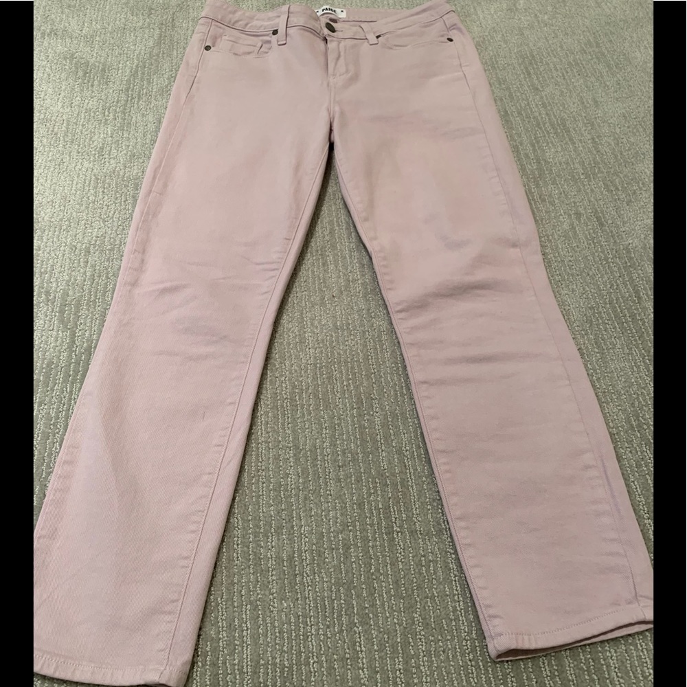 PAIGE Kylie Crop Jeans in Lavender
